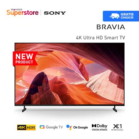 Sony Bravia X80L Series 4K Ultra HD HDR Smart Google TV 55 Inch KD