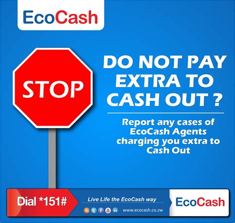 Ecocash finally descends on agents charging extra for cash out