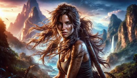 Stunning Lara Croft Wallpaper,HD Games Wallpapers,4k Wallpapers,Images