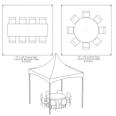 Tent Seating Layouts Party Rentals Tents Tables Chairs Decor