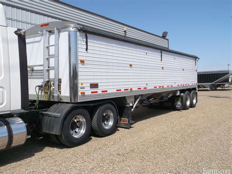 timpte  tandem super hopper hopper grain trailers  sale
