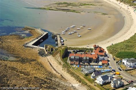 Beadnell Harbour in Beadnell, England, United Kingdom