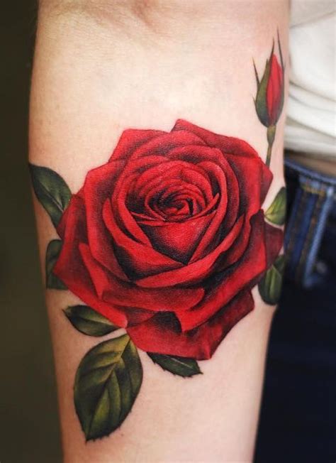 Hyper Realistic Rose Tattoo © Tattoo Artist Joyce Wang 💕🌹💕🌹💕🌹💕🌹💕