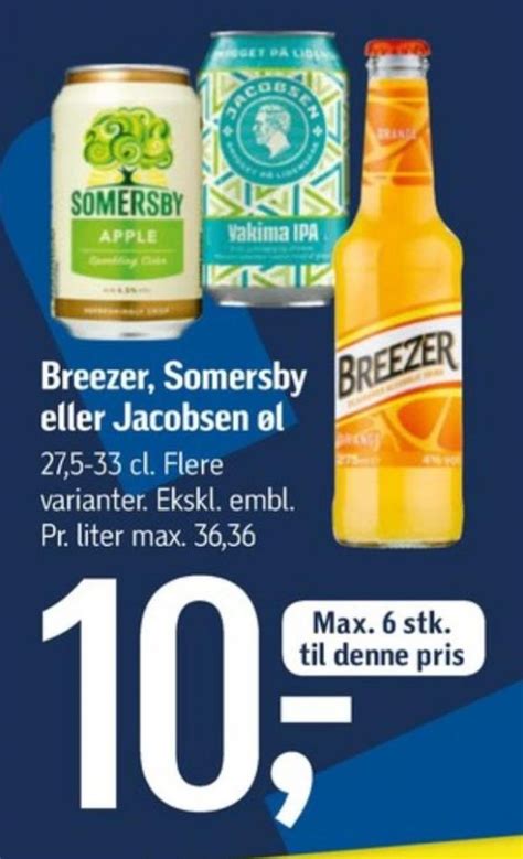 Bacardi Breezer Rtd Cider F Tex August Alle Tilbudsavis