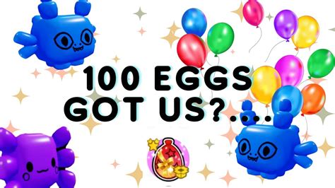 We Hatch Over Balloon Eggs And Get More Huge Balloon Pets Pet Sim