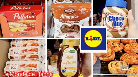 Lidl France Arrivage Bons Plans Courses Youtube