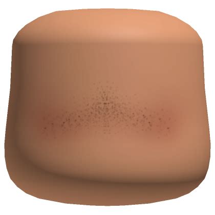 Faceless Freckled Cheeks Head Nougat Skin Tone Roblox Item Rolimon S