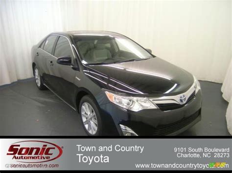 2012 Attitude Black Metallic Toyota Camry Hybrid Xle 67845581 Photo 6 Car