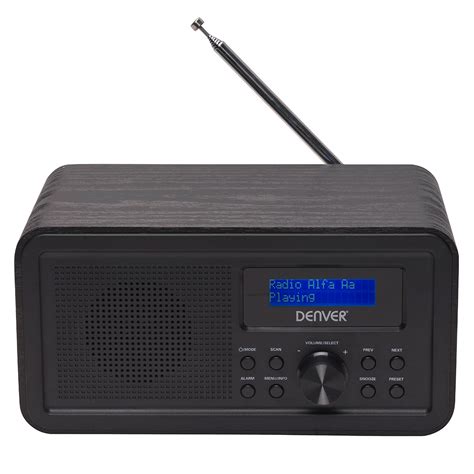 Denver DAB 30 DAB Radio M Alarm Svart 709 Kr Gratis Frakt