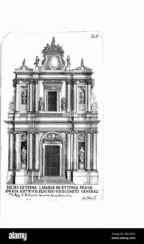 Guarini Dissegni D Architettura Civile Et Ecclesiastica 0069 Stock