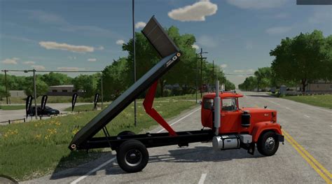 Flatbed Tipper For Ar V Fs Mod Farming Simulator Mod