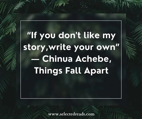 Best Things Fall Apart Quotes - Selected Reads