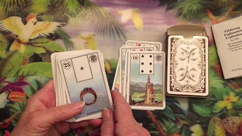 Mlle Lenormand Piatnik Deck Review YouTube