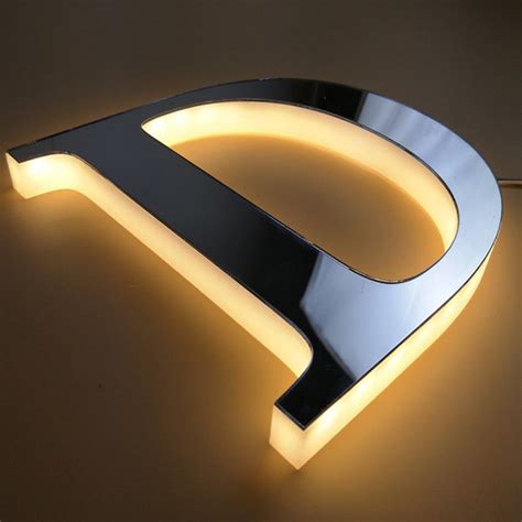 Halo Lit Led Channel Letter Signs For Shop China Manufacturer