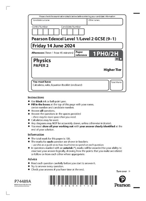 Physics Paper For Civil Diploma Student 1