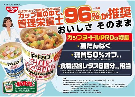 豪奢な カップ麺 日清食品 カップヌードルpro プロ シーフードヌードル 高たんぱく 低糖質 糖質50オフ 78g 1セット 3食 675