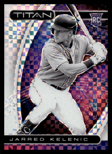 2021 Panini Chronicles Titan Jarred Kelenic 7 Xfractor Prizm Rookie RC