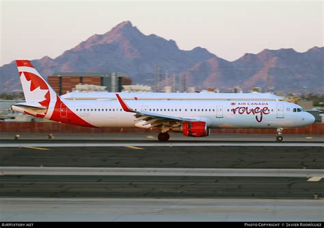 Aircraft Photo Of C GHQG Airbus A321 211 Air Canada Rouge