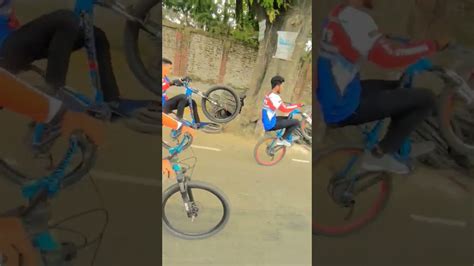 Morning Mtb Freestyle Stunt 😱🔥 Ns Sowrab Cycle Stunt Shorts