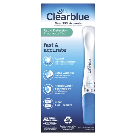 Clearblue Rapid Detection Pregnancy Test 2 Count Best Deals And Price History At