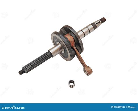 Motorcycle Crankshaft Stock Image Image Of Replacement