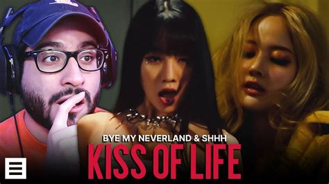 Reaction To Kiss Of Life Bye My Neverland X Shhh Mv Youtube