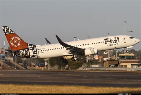 Fiji Airways Boeing Ng Max Dq Fjg Photo Airfleets Aviation