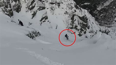 Video Shows Moment Skier Sparks Avalanche On Mount Washington Daily