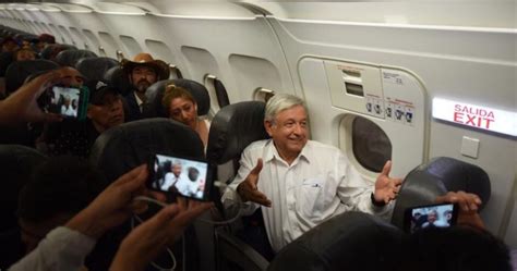 Amlo Viaj En Avi N Veces Por El Mismo Precio Que Epn Vol Una Vez