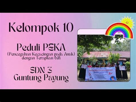 Penyuluhan Kelompok Di Sdn Guntung Payung Banjarbaru Tentang