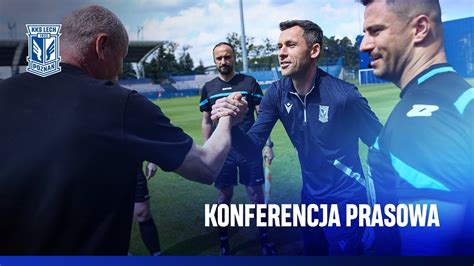 KONFERENCJA PRASOWA Trenerzy po meczu Lech II Poznań Sandecja Nowy