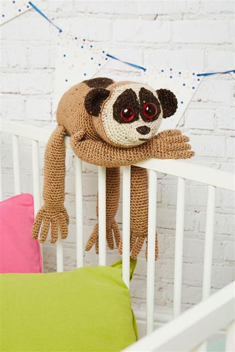 Doris The Slow Loris Crochet Pattern By Alison Holloway In Slow