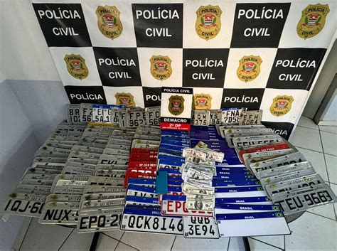 POLÍCIA DE SÃO BERNARDO FAZ MEGAOPERAÇÃO E APREENDE PLACAS FALSAS