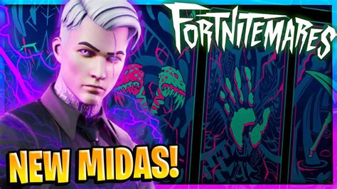 New Midas Halloween Skin Fortnitemares Leaks Youtube