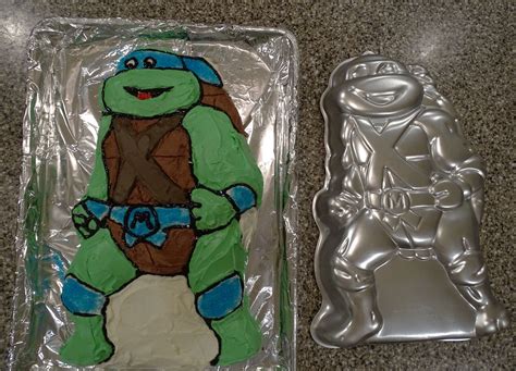 Teenage Mutant Ninja Turtle cake pan | Mutant ninja turtles cake, Teenage mutant ninja turtle ...