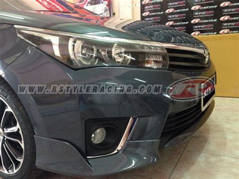 Fog Lamp Cover Black Chrome For Altis By Dlaa Rstyle Racing