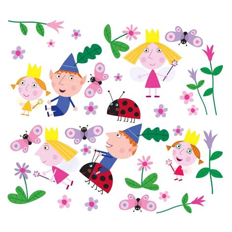 BEN & HOLLYS LITTLE KINGDOM STIKAROUNDS 34 STICKERS | Ben and holly ...