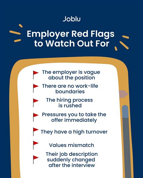 Watch Out For These Major Employer Red Flags Before Getting The Job