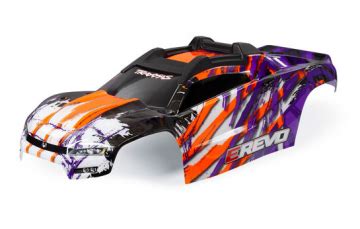 Body E Revo Purple Reservedele Holte Modelhobby