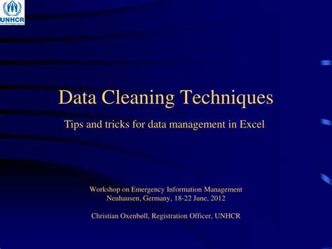 PPT - Data Cleaning Techniques PowerPoint Presentation, free download ...