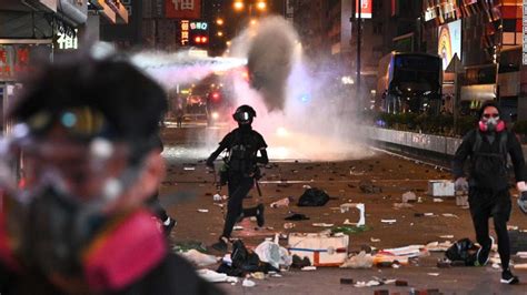 Hong Kong Protests City On Edge After Day Of Violence Cnn