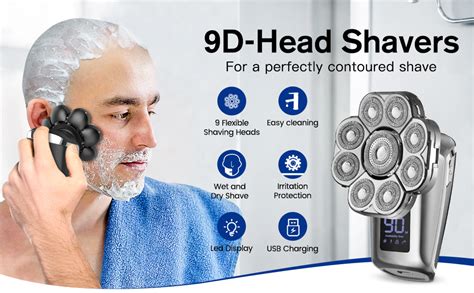 Amazon Mr Wintek D Head Shaver For Bald Men Upgrade In