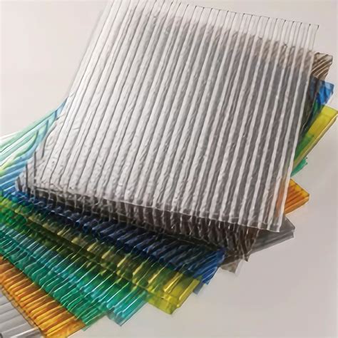 Mm Mm Mm Hollow Clear Polycarbonate Sheet Plastic Sheet Roof Wall