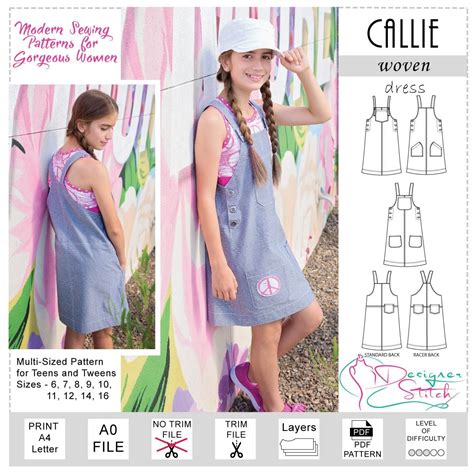 Tweens Sewing Patterns