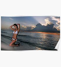 Bikini Model Posters Redbubble