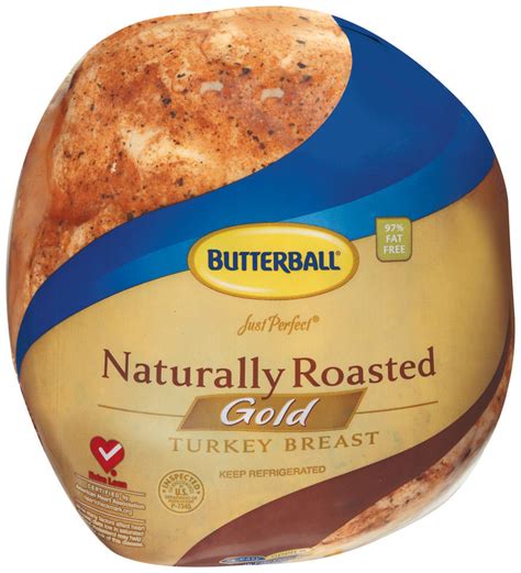 Just Perfect Handcrafted Naturally Roasted Gold Turkey Breast Butterball Foodservice