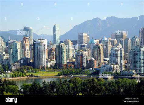 city  vancouver british columbia canada stock photo alamy