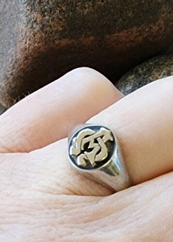 James Avery Retired Alpha And Omega Ring 14kt Gold An Gem