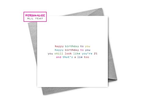 Happy Birthday Song Birthday Card Funny Birthday Card Silly Birthday ...