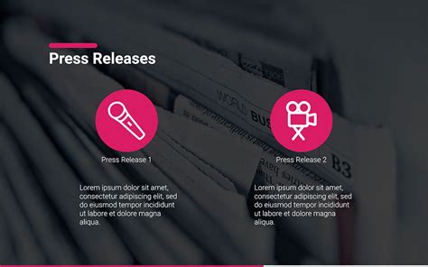 Press Kit Template | Free PDF & PPT Download | Slidebean